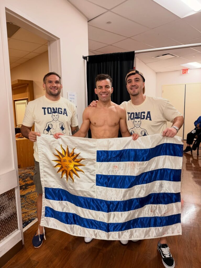 Professional fighters in West Palm Beach.